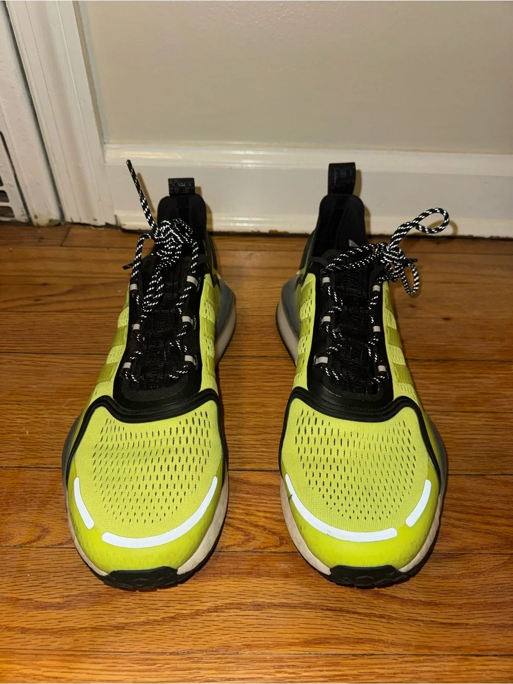 adidas Neon & Black Sneakers - Picture 3 of 6